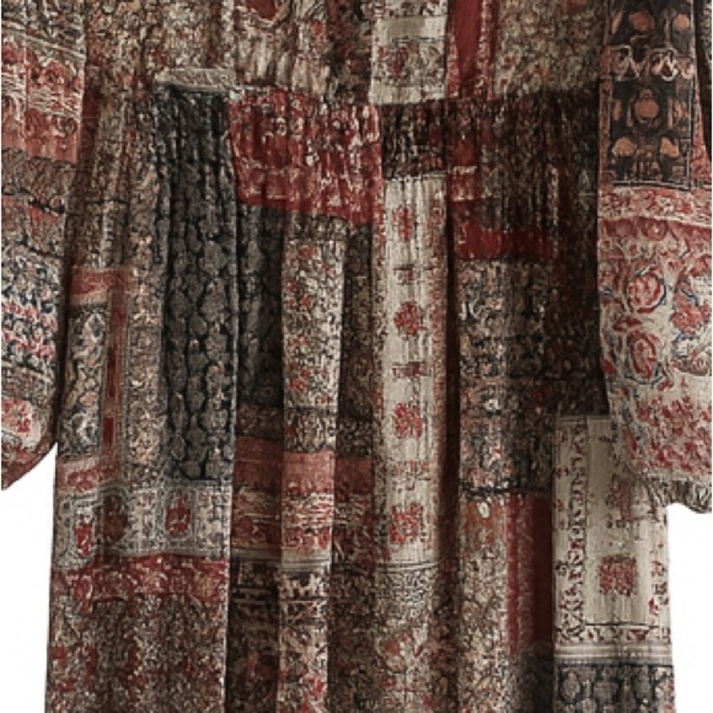 Stella & Julie Boho Patchwork Midi Festival-Ready… - image 5